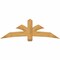 Ekena Millwork Davenport Rough Sawn Timber Gable Bracket, Western Red Cedar, 72"W x 24"H x 2"D x 6"F, 8/12 Pitch GBW072X24X0206DAV00RWR - alternate 1